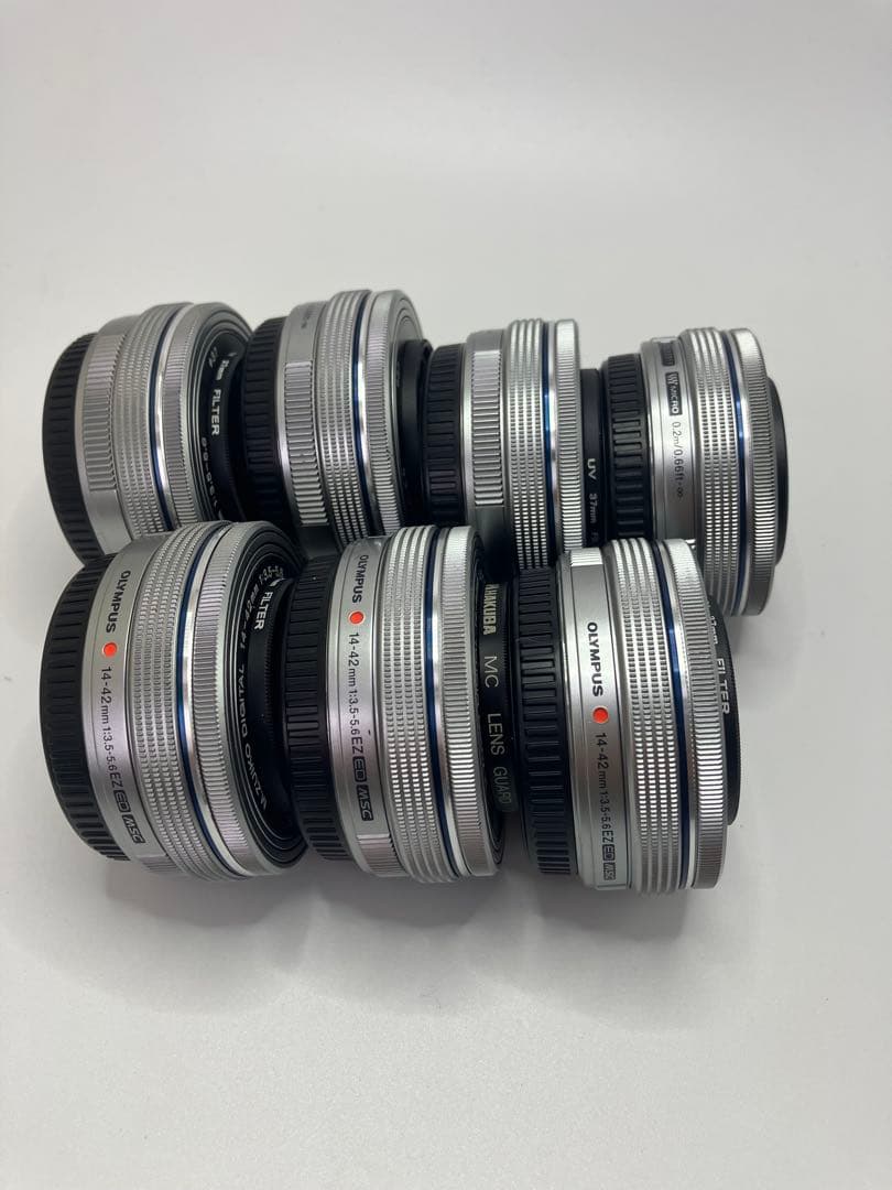 OLYMPUS 14-42mm EZ｜薄型ズーム 7本セット 単品可