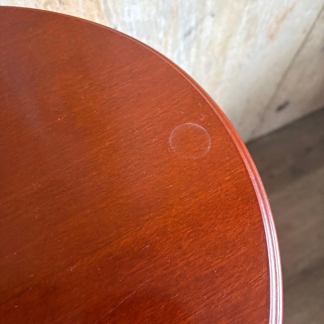 イタリア　猫脚コンソールドロワー　電話台　ヴィンテージ