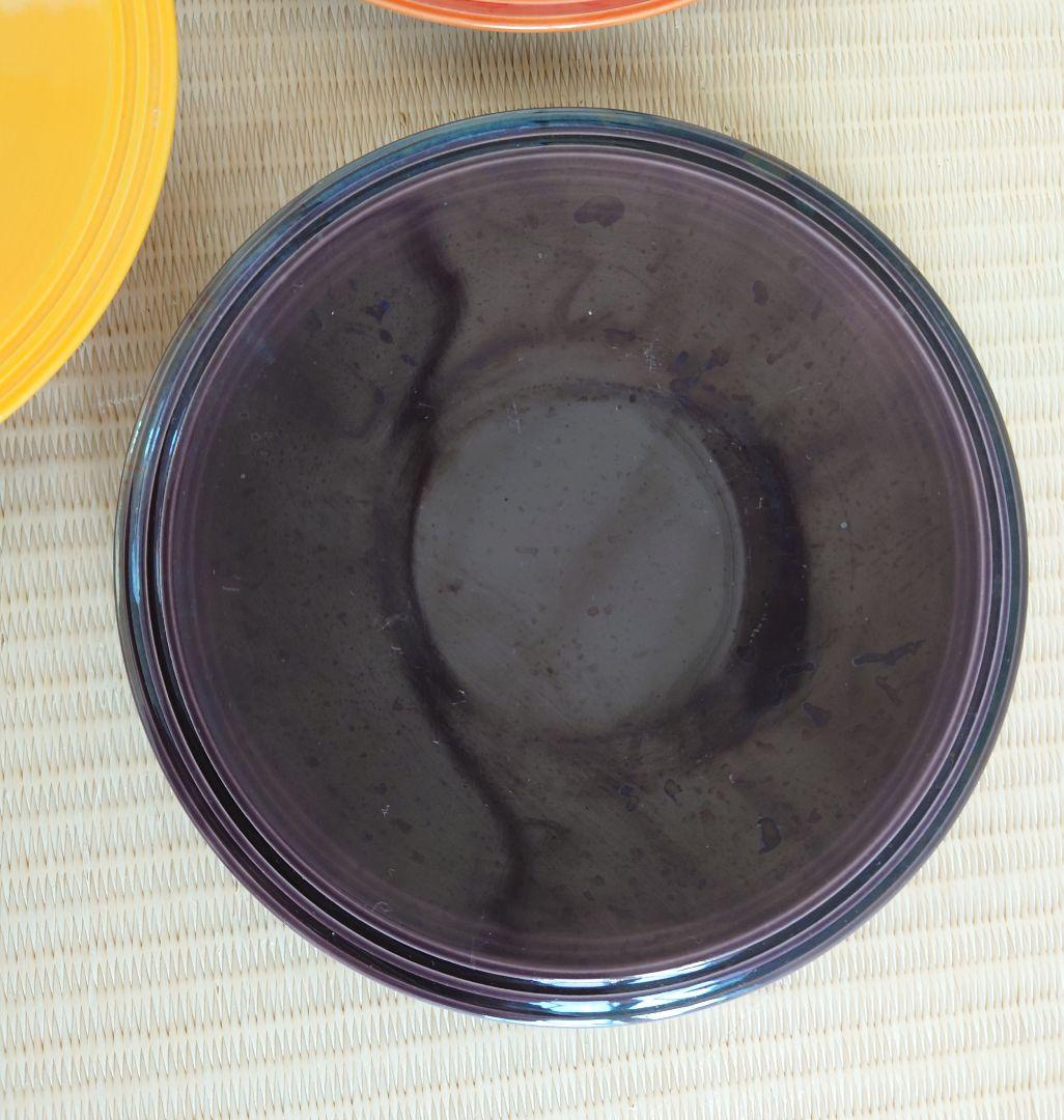 中村翠嵐　交趾五色　銘々皿　5枚