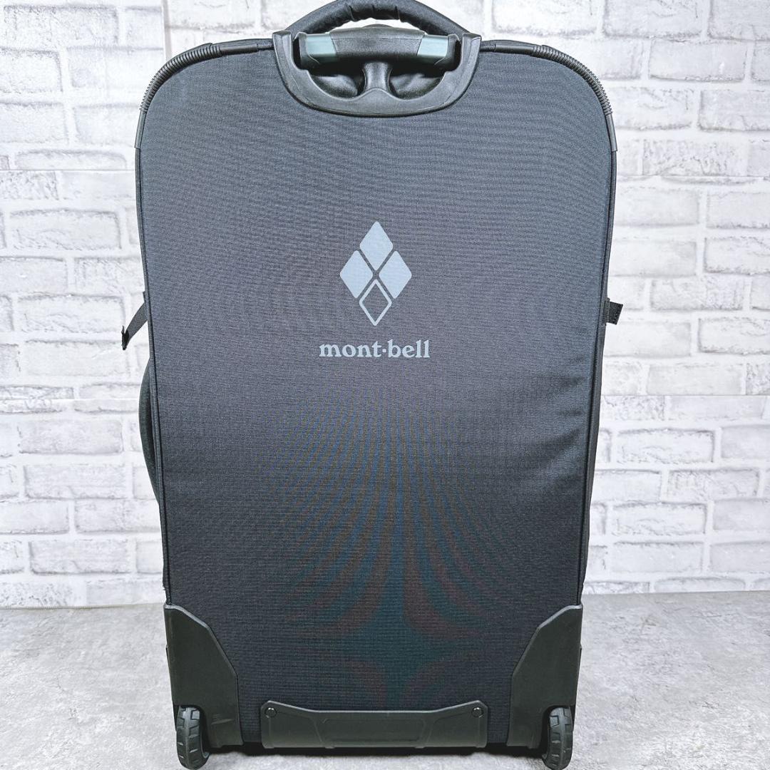 美品 モンベル ウィリーバッグ キャリーケース 機内持込 廃盤　レインカバー