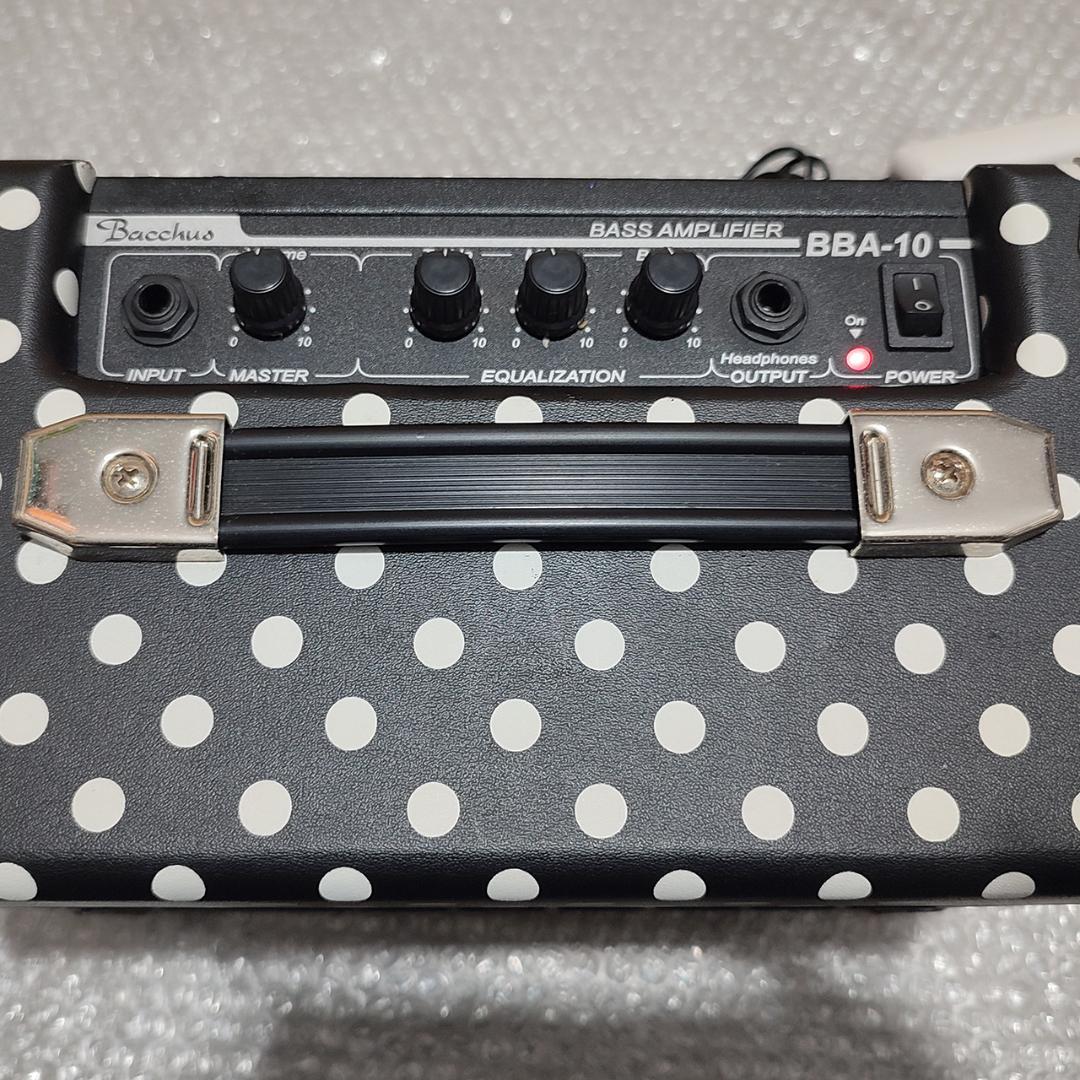 Bacchus バッカス ベースアンプ BBA-10,PD 水玉 希少モデル