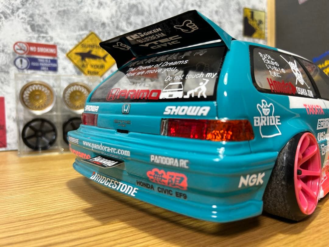 PANDORA RC 1/10 CIVIC ラジコン　 シビック　EF9