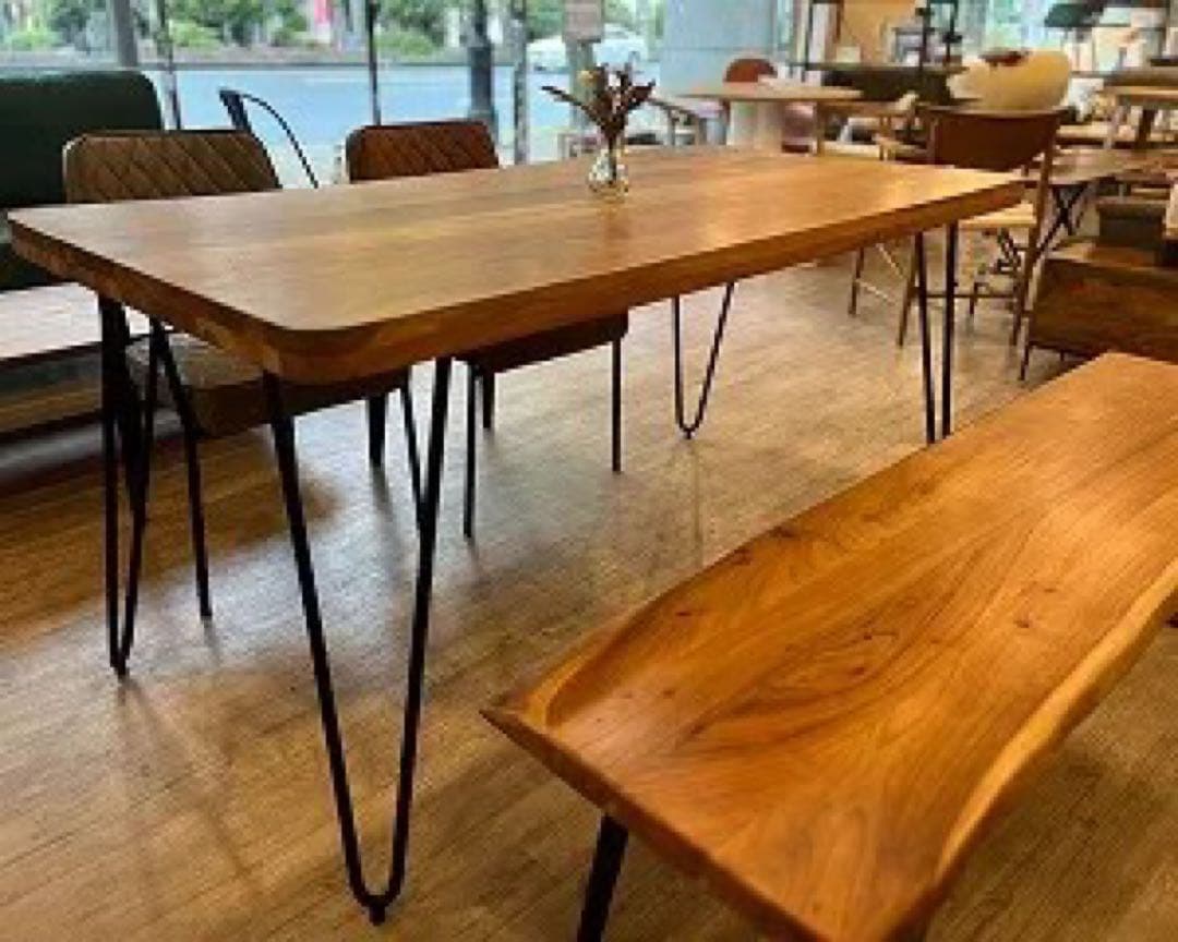 【期間限定出品】NOCE(ノーチェ)木製ダイニングテーブル　ベンチ　セット