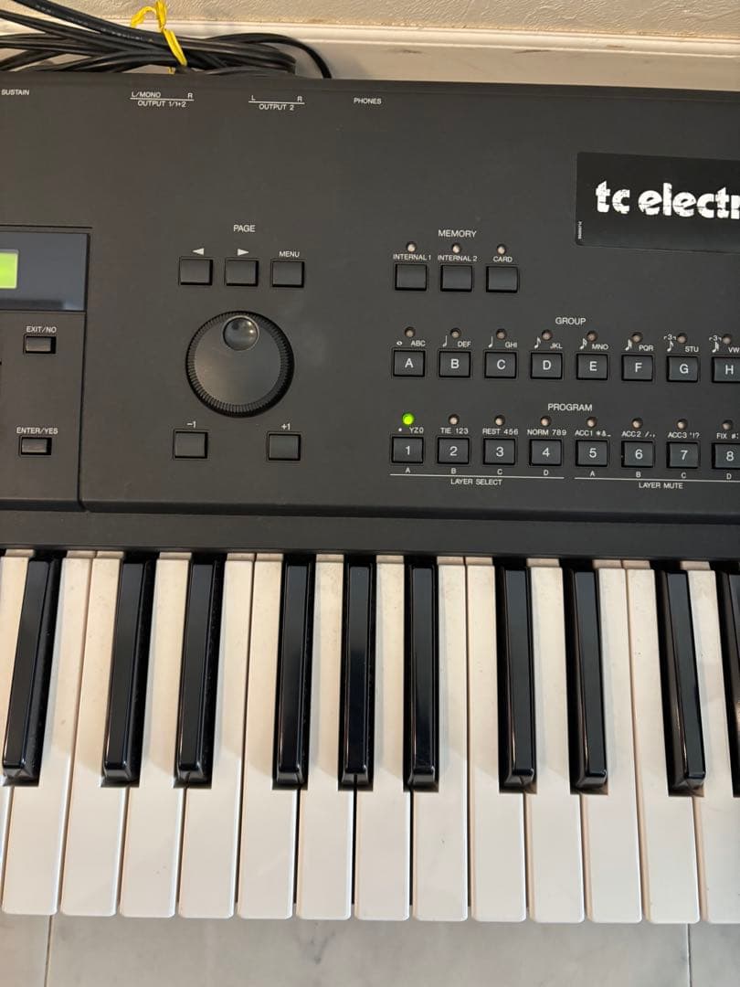 YAMAHA ヤマハ SY85 シンセサイザー 61鍵 ソフトケース付