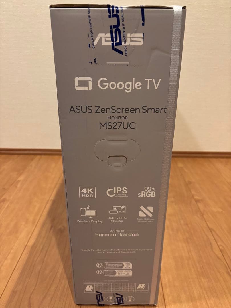 ASUS ZenScreen Smart MS27UC 4Kモニター