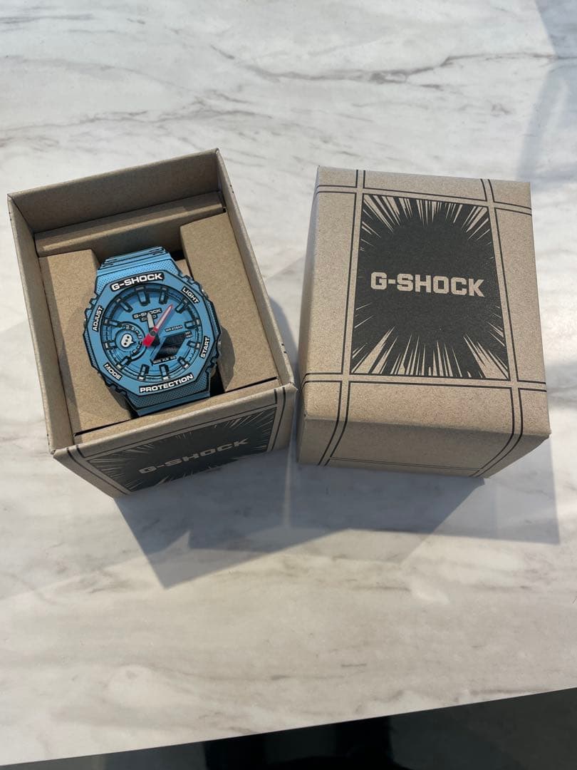 C*n様 G-SHOCK マンガ　青