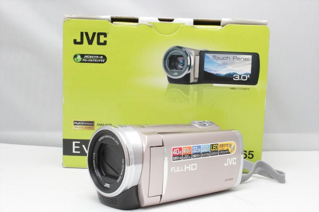 美品！JVC Everio GZ-E265-N Everio ビデオカメラ