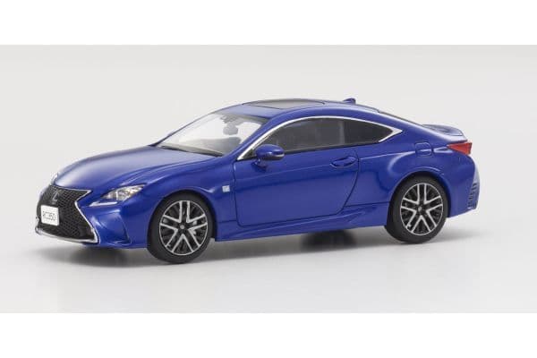 京商 1/43 レクサス RC 350 F スポーツ ヒートブルー　 ミニカー