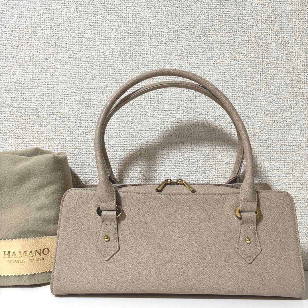 濱野皮革工藝　HAMANO ハマノ　ハンドバッグ　バッグ