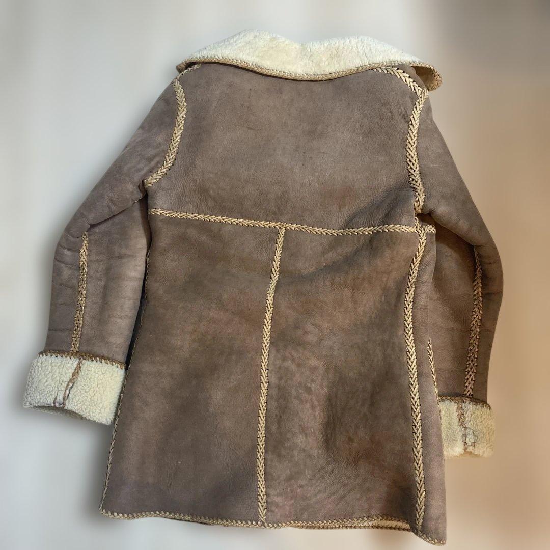 ジャケット・アウター 70s Vintage North Beach Mouton Coat