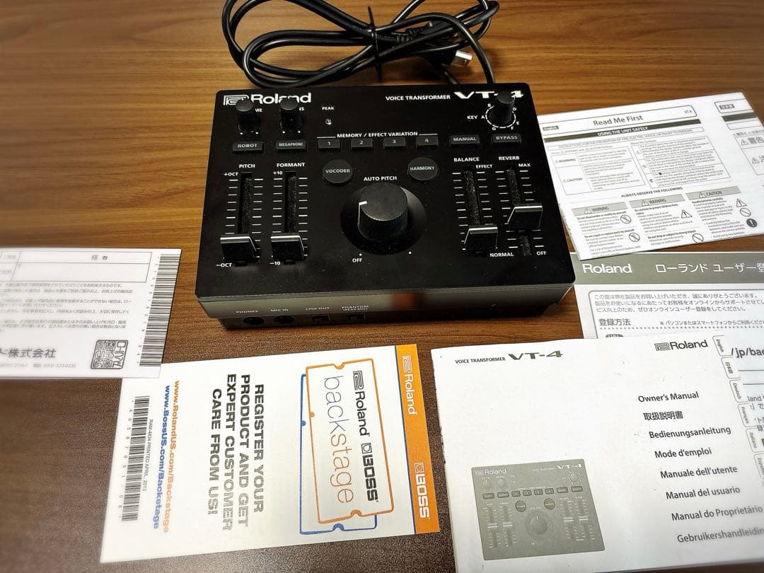 Roland VT-4 ローランド ボイストランスフォーマー