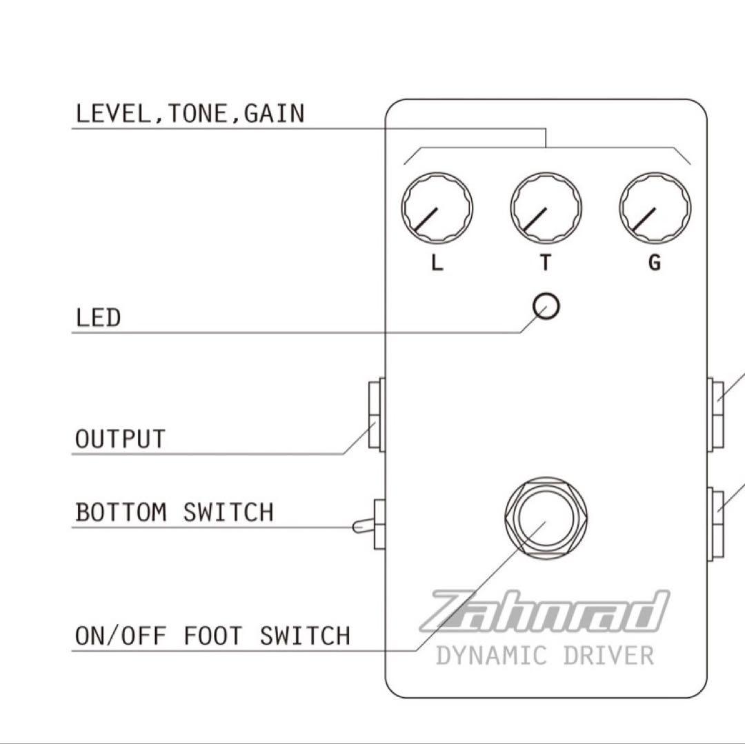 ギター Zahnrad Dynamic D ZDD