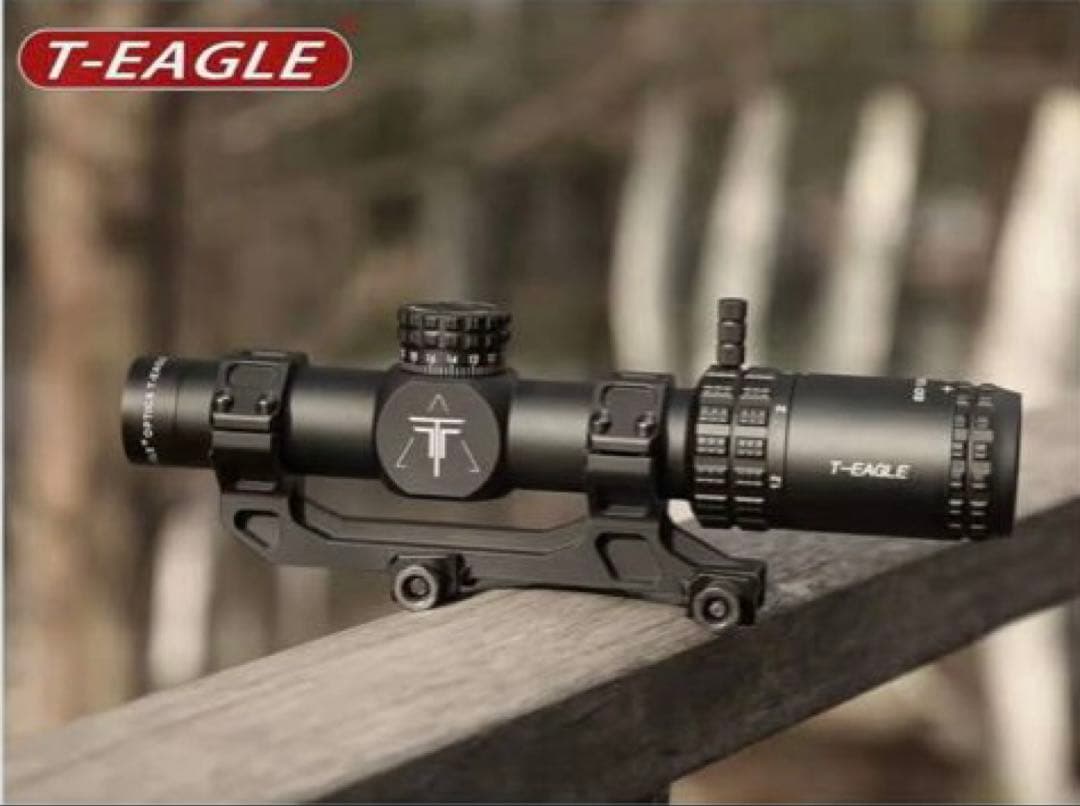 ライフルスコープ 1.2-6x24WA スコープマウント付き