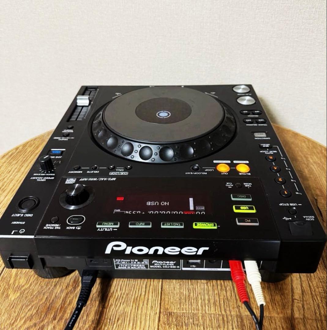 【送料込み】Pioneer CDJ-850 DJプレイヤー 1台-②