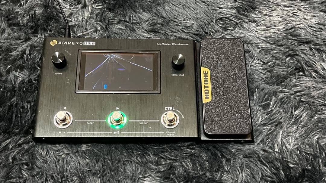 【ジャンク品】Hotone Ampero One(液晶割れ)