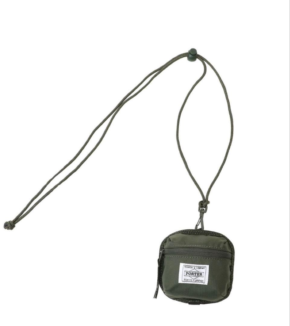 PORTER x HYKE Bonsac Mini & Coin Case 緑