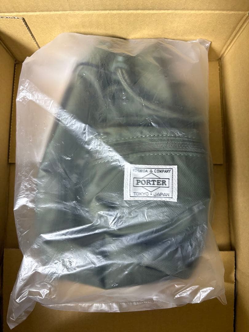 PORTER x HYKE Bonsac Mini & Coin Case 緑