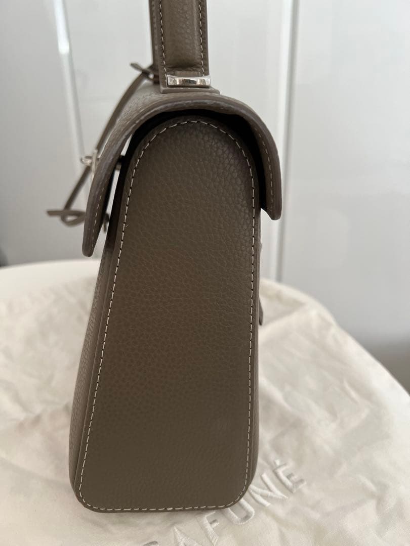 柿ピー様♡CAFUNE ブラウンレザー ショルダーバッグ