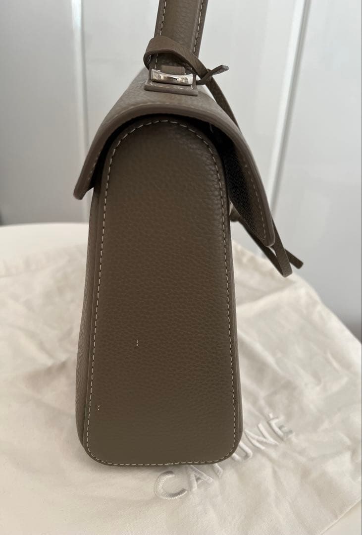 柿ピー様♡CAFUNE ブラウンレザー ショルダーバッグ