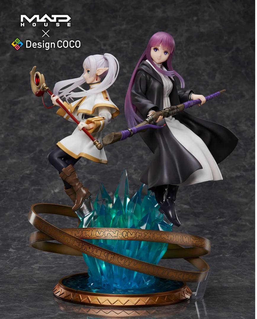 フリーレン&フェルン　マッドハウス × デザインココ 1/7 フィギュア