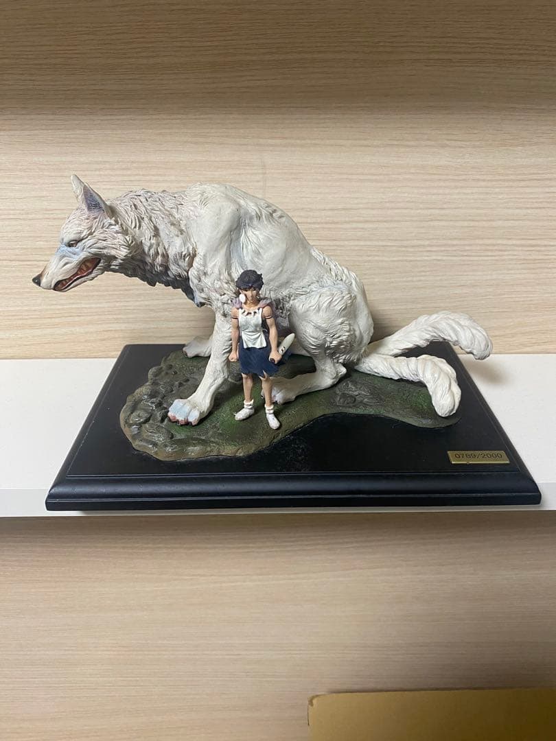 【もののけ姫】サンとモロのフィギュア