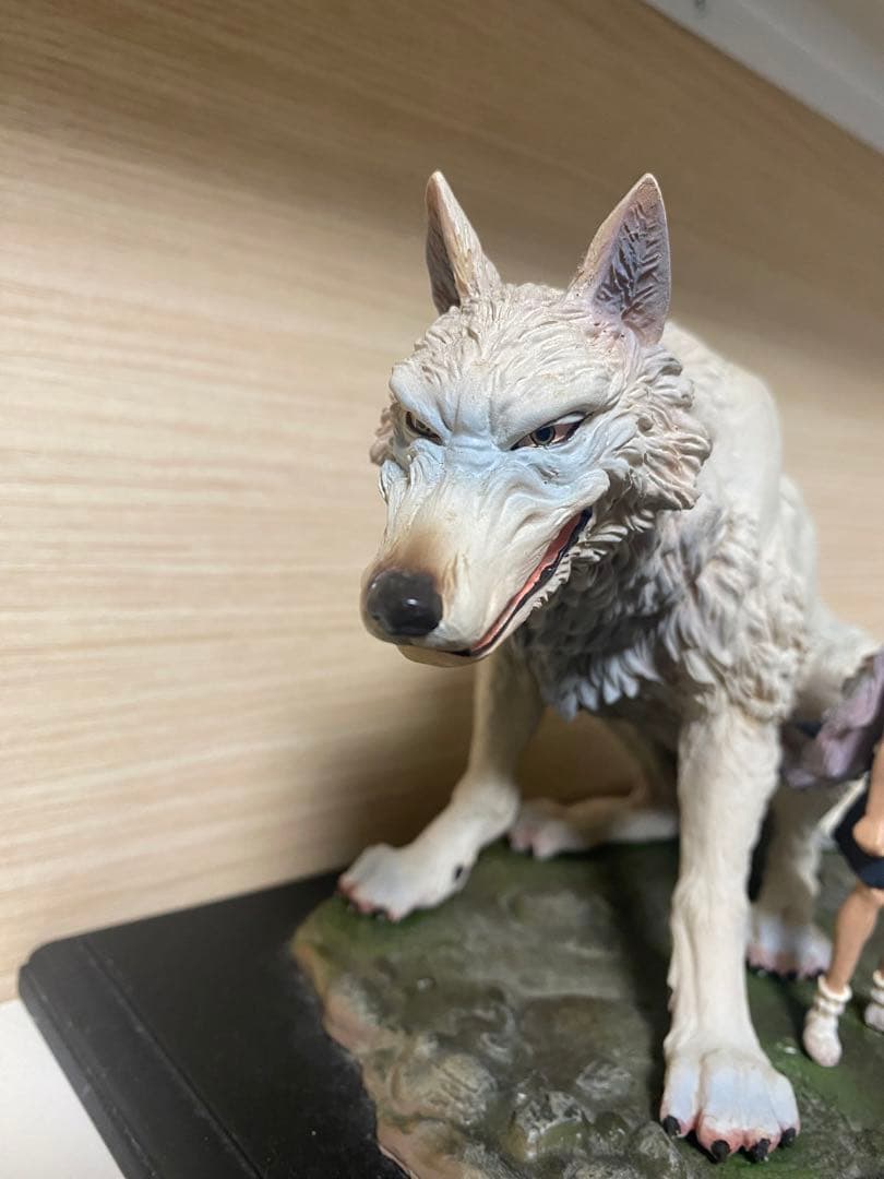 【もののけ姫】サンとモロのフィギュア