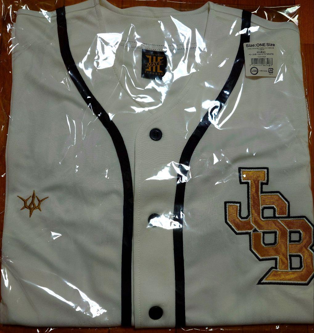 三代目J SOUL BROTHERS ベースボールシャツ白　FC限定