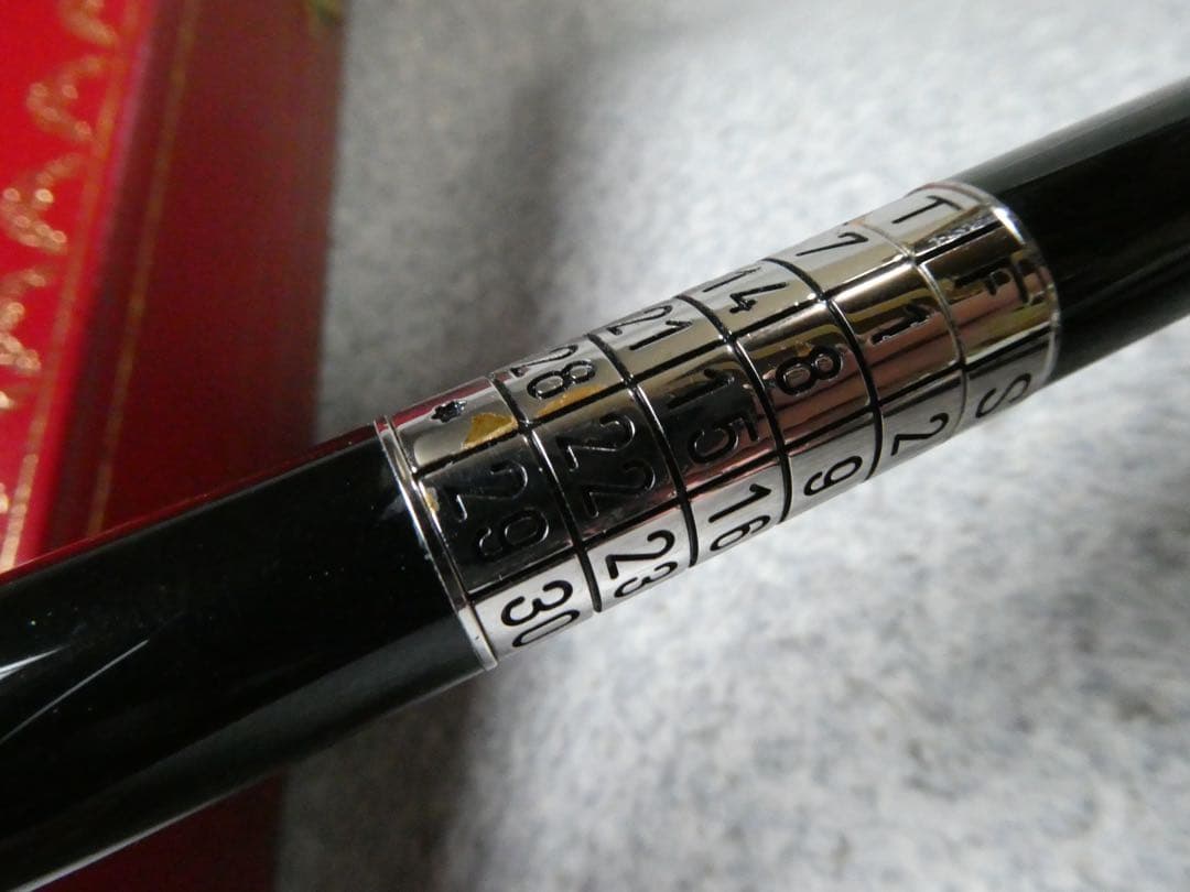 カルティエ 2000年 ミレニアムコレクション カレンダー　ボールペン