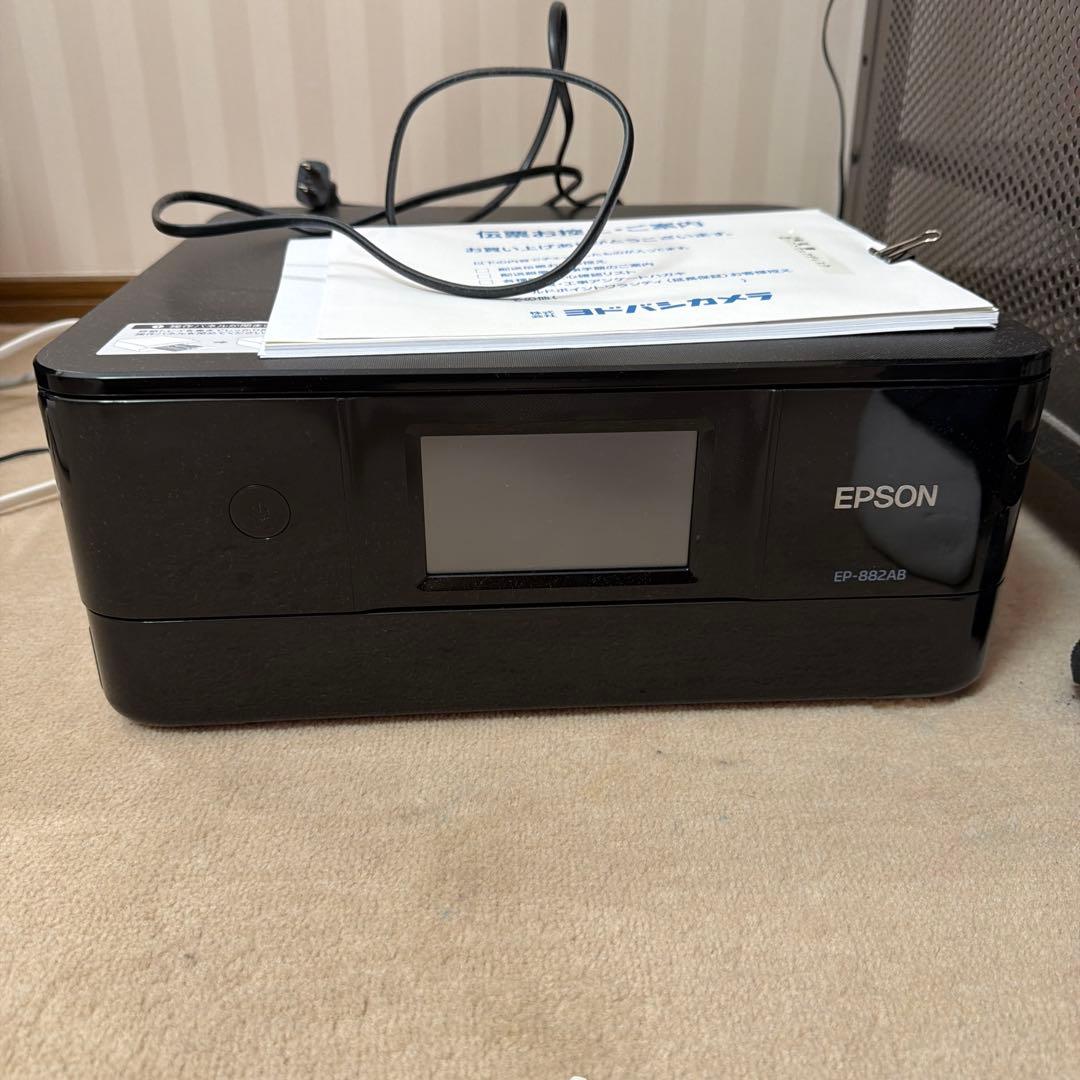 【ジャンク】EPSON EP-882AB インクジェットプリンター