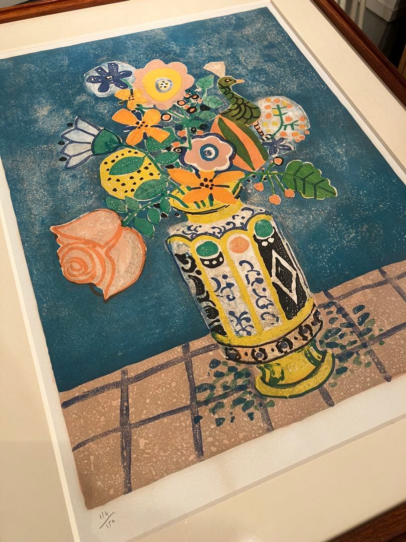 ポール・アイズピリ、大判リトグラフ、Aizpiri、自筆サイン、カルダー、