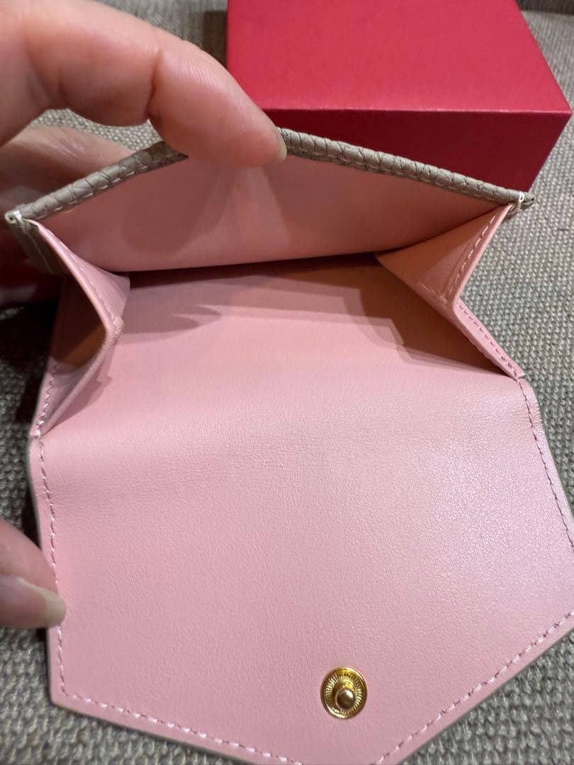 ボナベンチュラ　スモール ウォレット シュリンクレザー