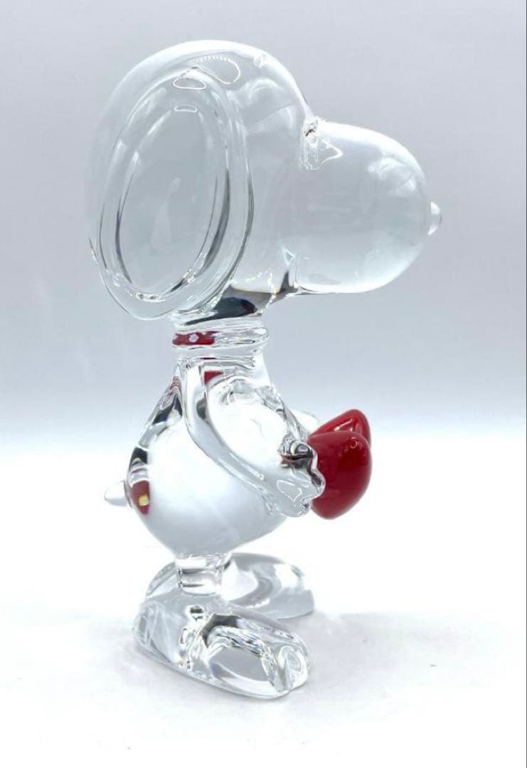 ☆バカラ☆スヌーピー☆クリスタル☆ハート☆美品☆