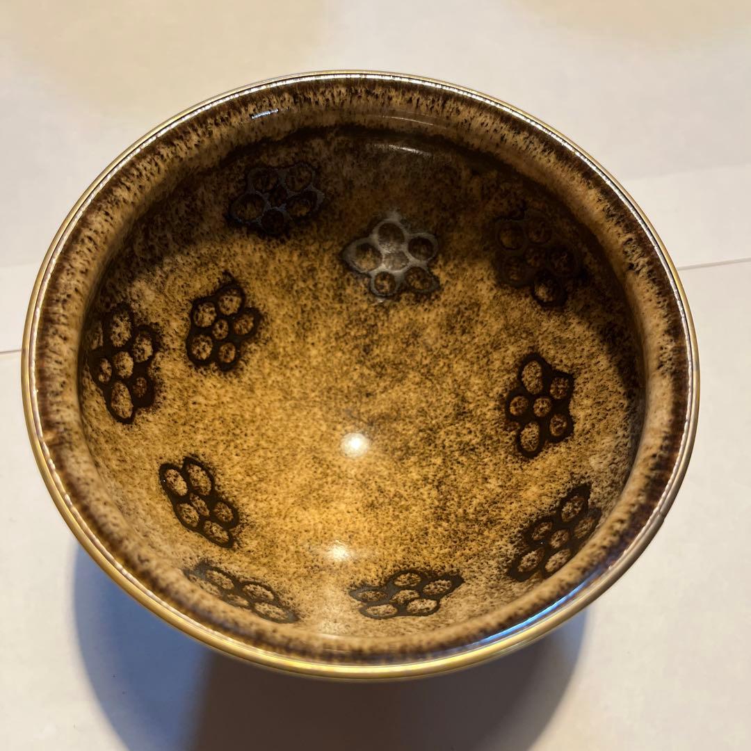 裏千家の茶器　花柄