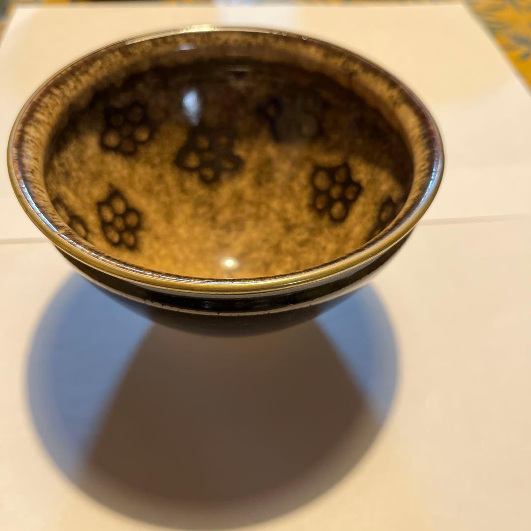 裏千家の茶器　花柄