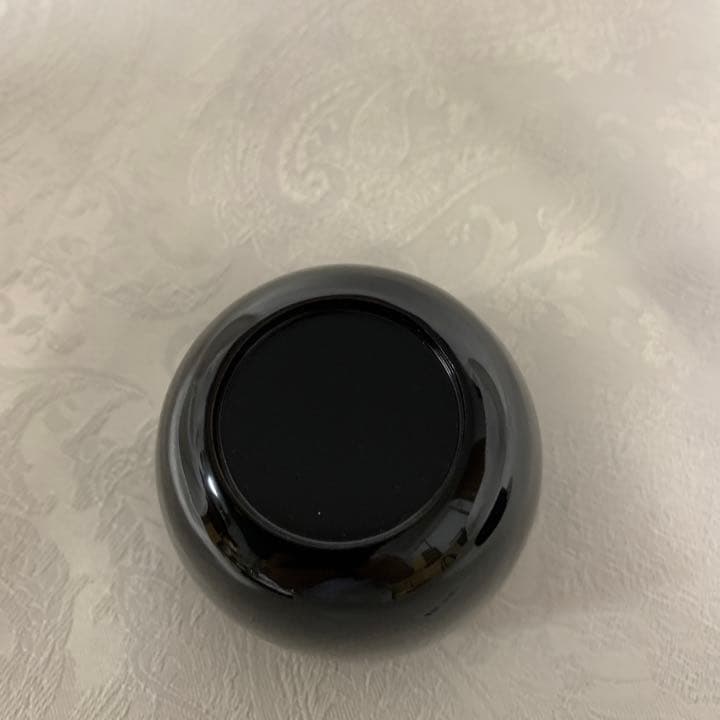 黒　中棗　茶道具　裏千家