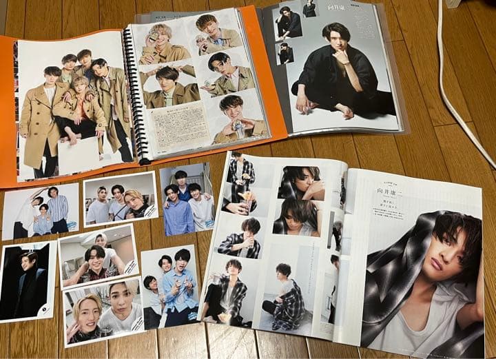 向井康二 ハンガー 公式写真 ステフォ 雑誌切り抜き うちわ まとめ売り セット