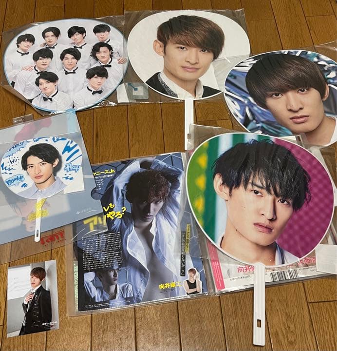 向井康二 ハンガー 公式写真 ステフォ 雑誌切り抜き うちわ まとめ売り セット