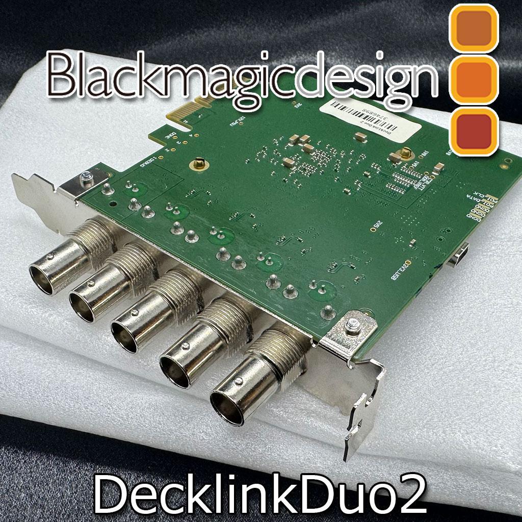 【Blackmagic Design】 DeckLink Duo 2