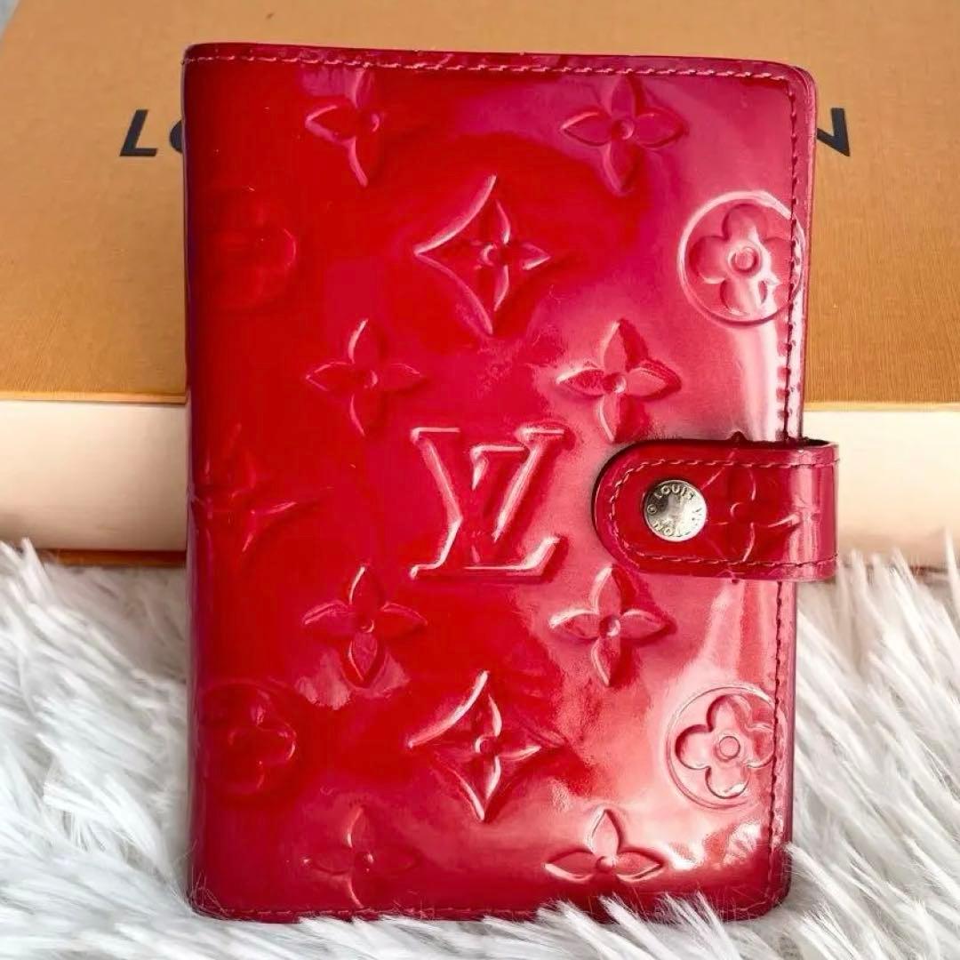 美品✨ルイヴィトンモノグラムヴェルニ アジェンダPM 手帳カバースケジュール帳