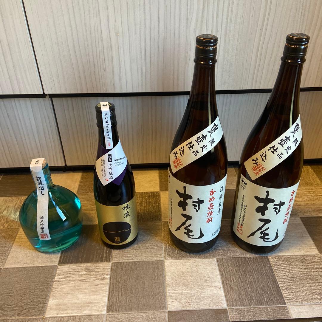 村尾　1800ml 2本➕杜の蔵2本