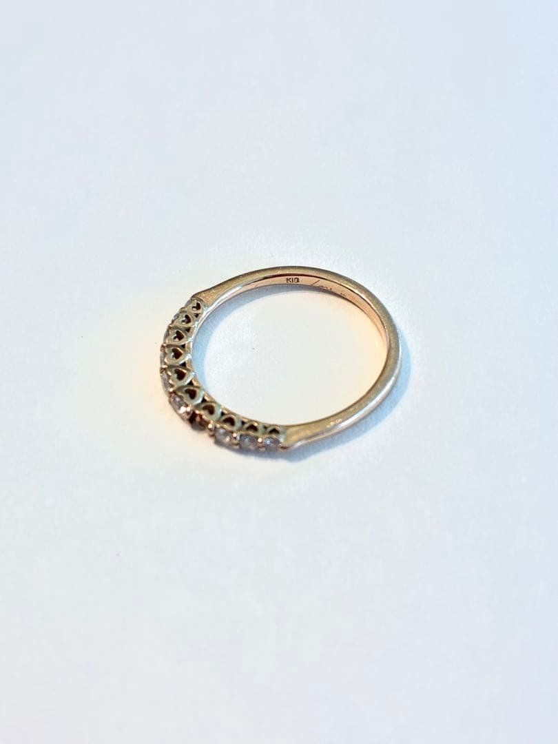 ハーフエタニティリング　【修理・リメイク前提】