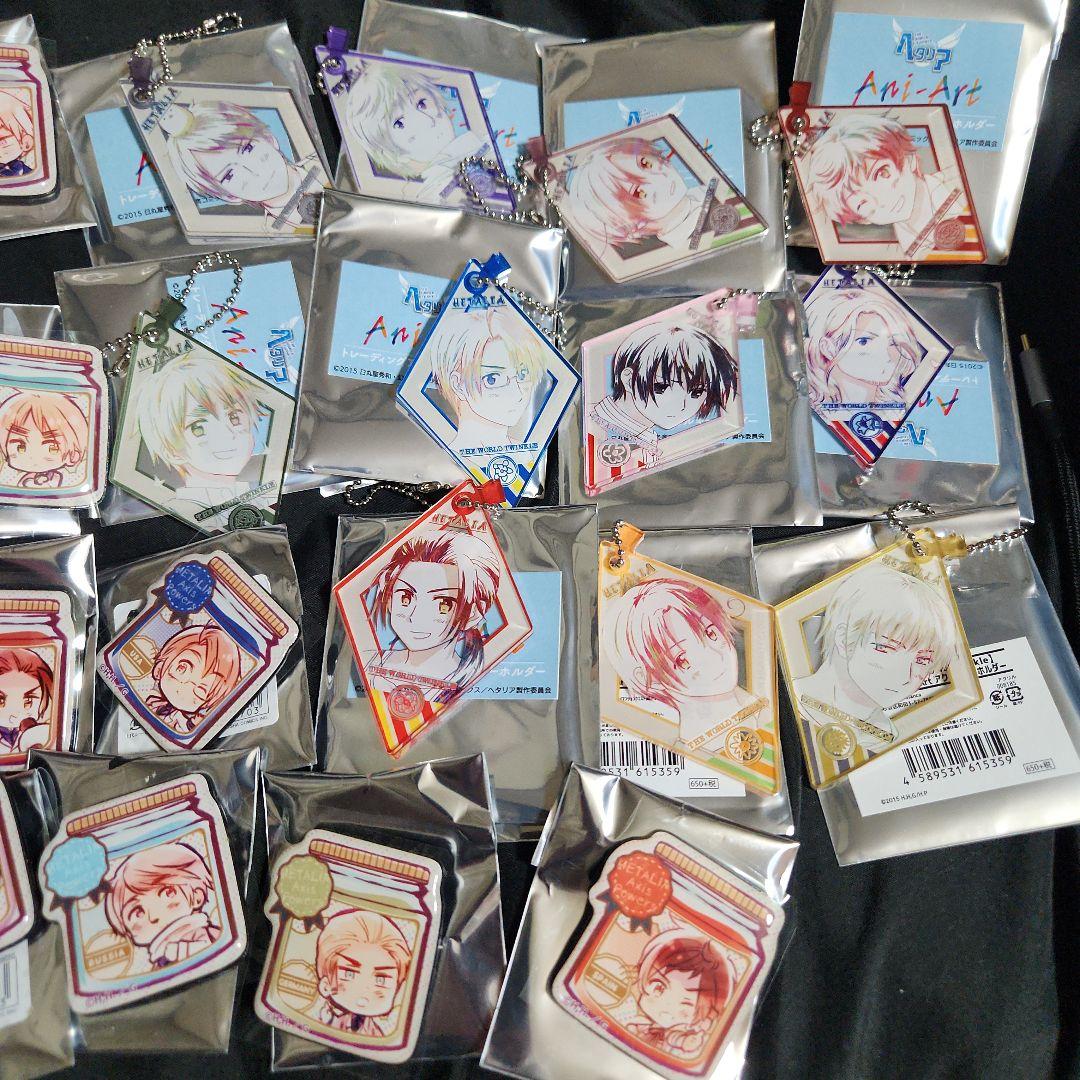 ヘタリア ぷくっとバッジコレクション ani art コンプセット
