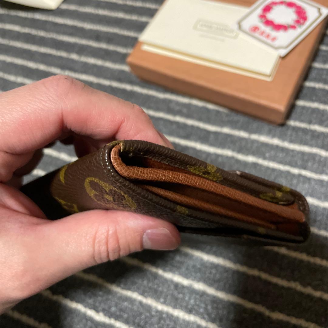 Louis Vuitton 二つ折り財布 ブラウン モノグラム