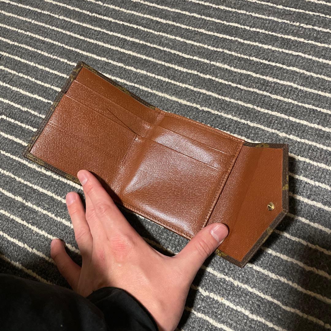 Louis Vuitton 二つ折り財布 ブラウン モノグラム