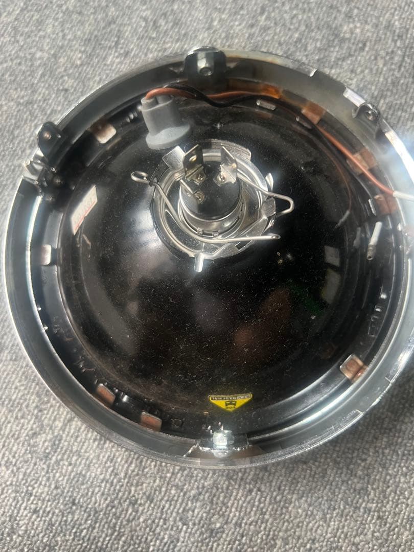 MARCHAL 889 ヘッドライトケース付き　ヤレ仕様　180パイ