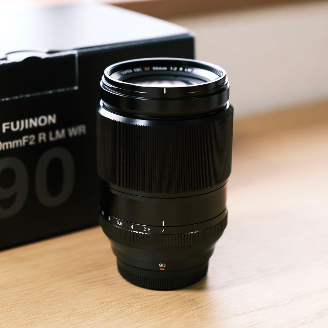 【美品】FUJIFILM XF90mm F2 R LM WR