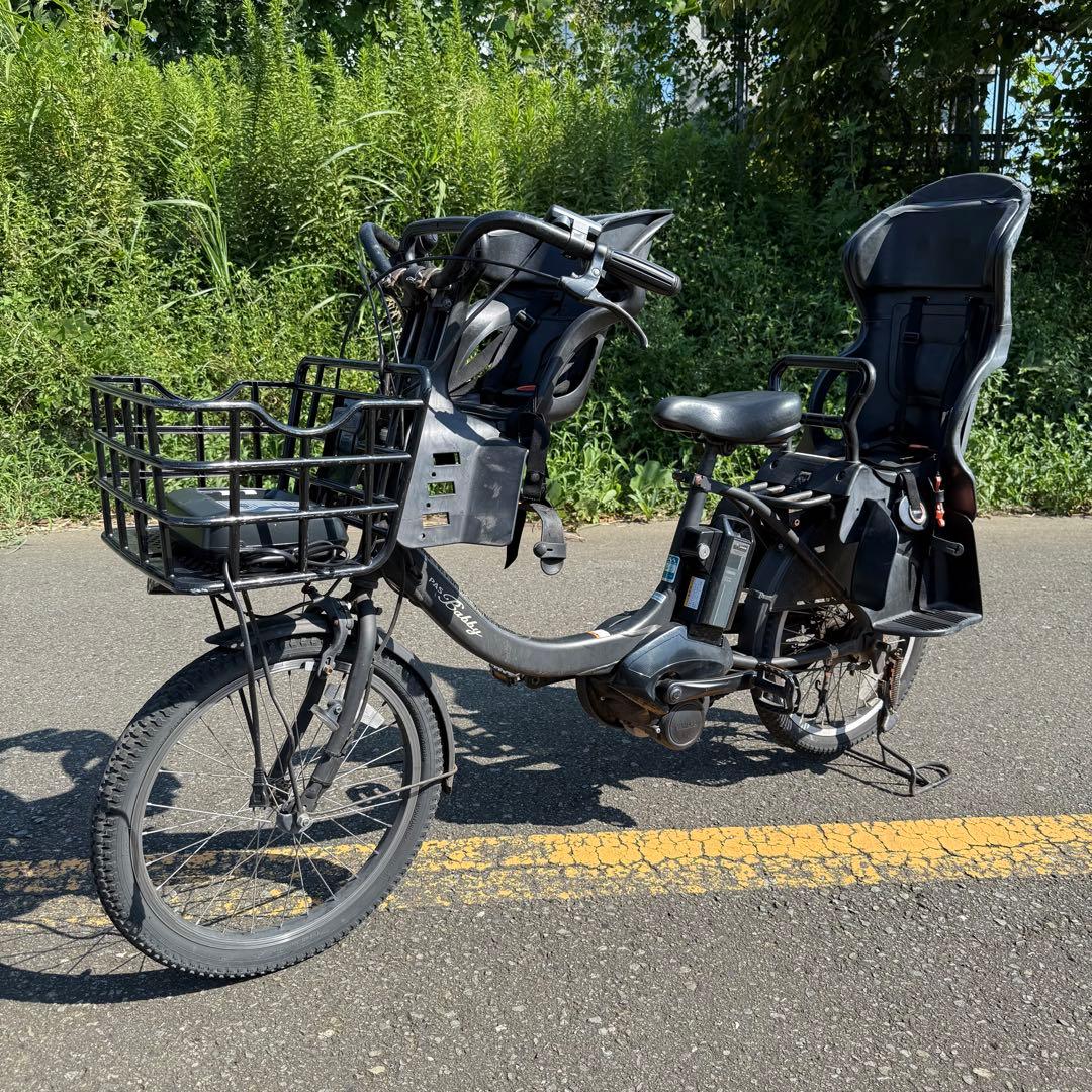 大容量12.3Ah！✨　電動自転車 YAMAHA PAS Babby ブラック