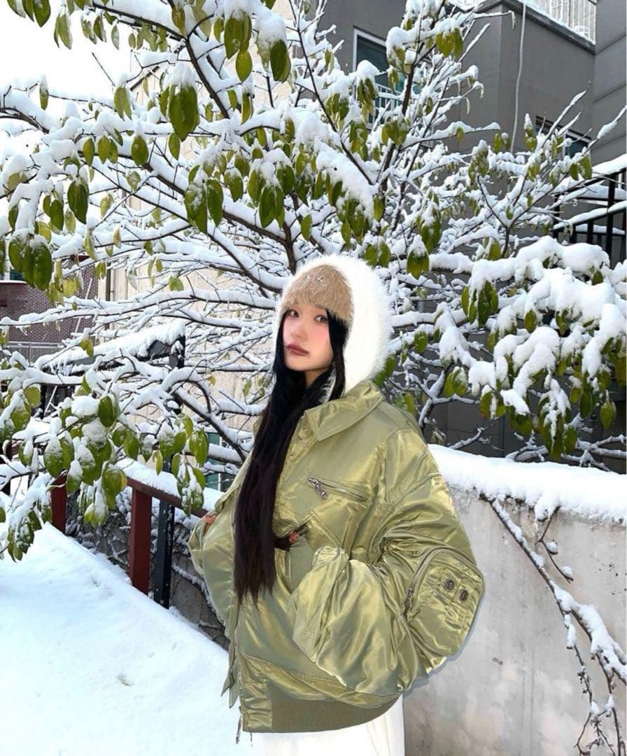 THUG CLUB サグクラブ　Beanie Brownビーニー