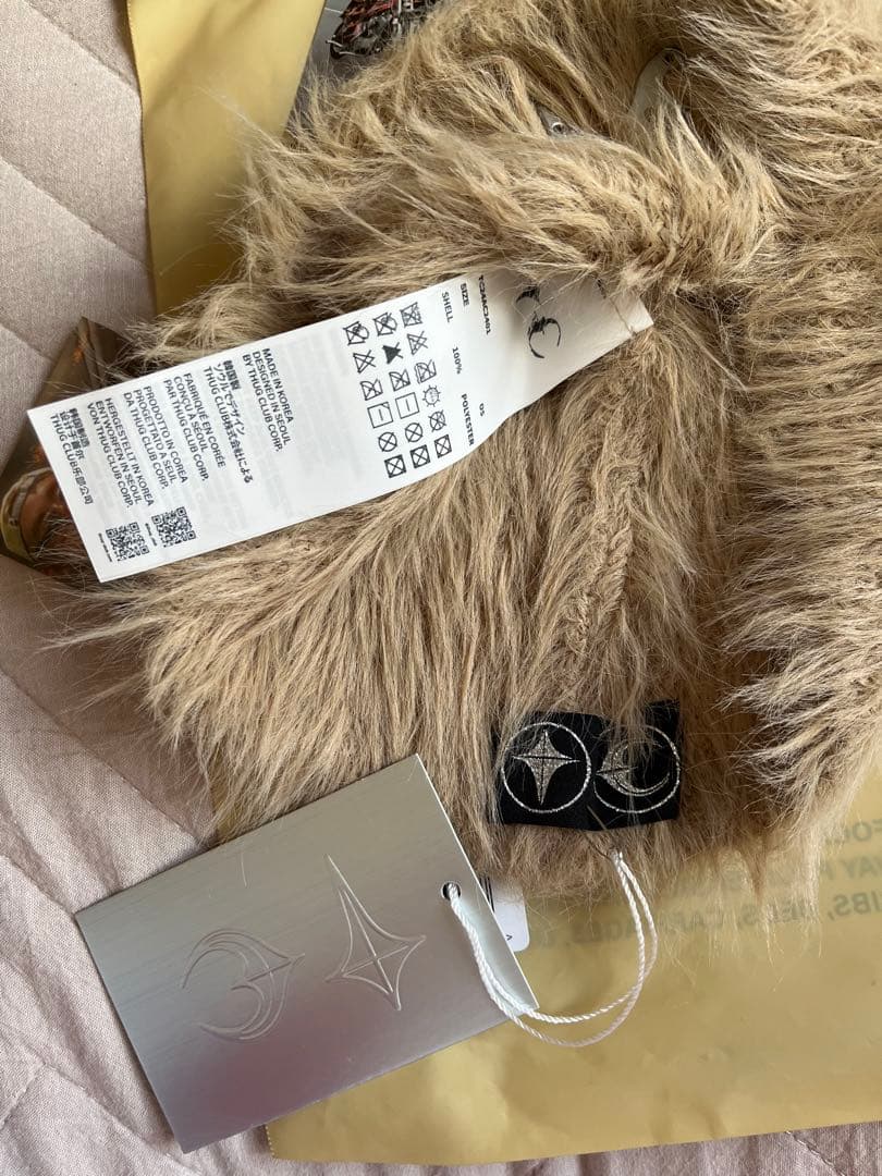 THUG CLUB サグクラブ　Beanie Brownビーニー