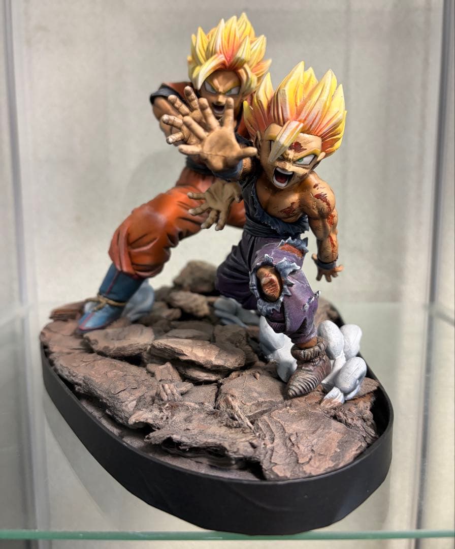 リペイント親子かめはめ波 孫悟空 孫悟飯 セル 一番くじ